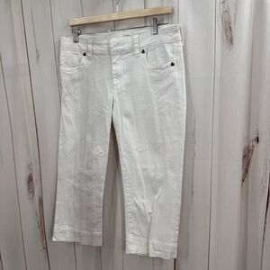 Kut from the Kloth White Ankle Jeans
